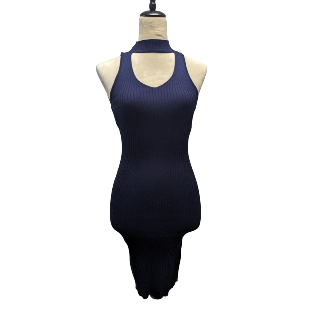 Charlotte Russe navy blue dress